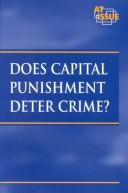 Cover of: Does Capital Punishment Deter Crime?