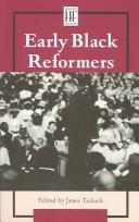 Cover of: History Firsthand - Early Black Reformers