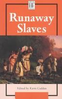Cover of: Runaway Slaves by Karin Coddon, book editor.