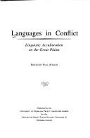 Cover of: Languages in Conflict: Linguistic Acculturation on the Great Plains