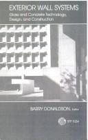 Cover of: Exterior wall systems by Barry Donaldson, editor.