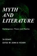 Cover of: Myth and Literature: Contemporary Theory and Practice (Bison Book)
