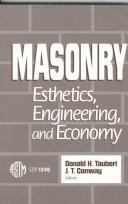 Cover of: Masonry by Donald H. Taubert and John T. Conway, editors.