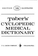 Cover of: Taber's Cyclopedic medical dictionary. by Clarence Wilbur Taber, Clayton L. Thomas