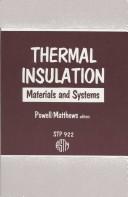 Thermal insulation by Frank J. Powell