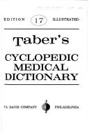Cover of: Taber's Cyclopedic Medical Dictionary by Clayton L. Thomas