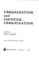 Cover of: Urbanization and counterurbanization by Brian Joe Lobley Berry