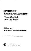 Cover of: Cities in Transformation: Class, Capital, and the State (Urban Affairs Annual Reviews)