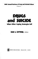 Cover of: Drugs and Suicide: When Other Coping Strategies Fail (SAGE Annual Reviews of Drug and Alcohol Abuse)