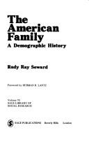 Cover of: The American family: a demographic history