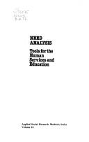 Cover of: Need Analysis | John A. McKillip