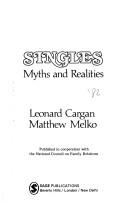 Cover of: Singles by Leonard Cargan, Matthew Melko, Leonard Cargan, Matthew Melko