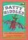 Cover of: Batty Riddles (Easy-to-Read, Dial)