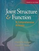 Cover of: Joint Structure And Function by Pamela K. Levangie, Cynthia C. Norkin
