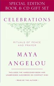 Cover of: Celebrations Book/CD Gift Set by Maya Angelou