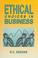 Cover of: Ethical Choices in Business (Response Books)