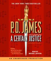 Cover of: A Certain Justice by P. D. James