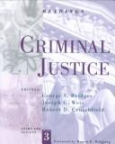 Cover of: Criminal Justice by George S. Bridges, Joseph G. Weis, Robert D. Crutchfield