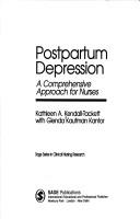 Postpartum depression by Kathleen A. Kendall-Tackett, Kathleen Kendall-Tackett, Glenda Kaufman Kantor