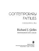 Cover of: Contemporary families: a sociological view