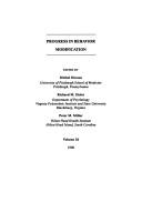 Cover of: Progress in Behavior Modification (Sage Library of Social Research, Vol. 26) by Michel Hersen, Richard M. Eisler, Peter M. Miller