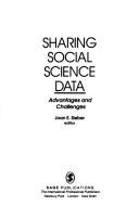 Cover of: Sharing Social Science Data by Joan E. Sieber