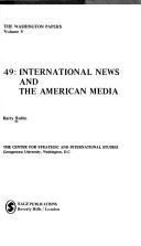 Cover of: International news and the American media by Barry Rubin