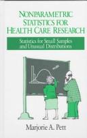 Cover of: Nonparametric statistics for health care research: statistics for small samples and unusual distributions