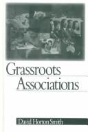 Cover of: Grassroots Associations by David Horton Smith