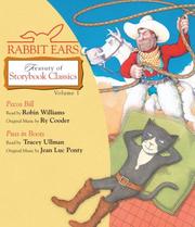 Cover of: Rabbit Ears Treasury of Storybook Classics: Volume One: Pecos Bill, Puss in Boots (Rabbit Ears)