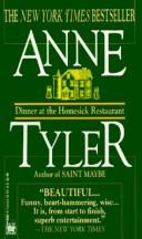 Cover of: Dinner at the Homesick Restaurant by Anne Tyler