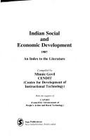 Cover of: Indian Social and Economic Development 1987: An Index to the Literature (Indian Social and Economic Development)