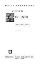 Cover of: Georg Büchner by William C. Reeve