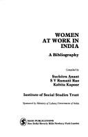 Cover of: Women at work in India: a bibliography