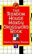 Cover of: Random House Handy Crossword Book #1 (Random House Handy Crossword Book) | Stanley Newman