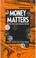 Cover of: Money matters