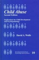 Cover of: Child Abuse by David Wolfe