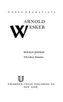 Cover of: Arnold Wesker. by Ronald Hayman