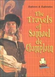 Cover of: The travels of Samuel de Champlain
