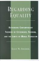 Cover of: Regarding Equality | Ellen M. Freeberg