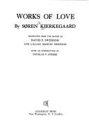Cover of: Kærlighedens gerninger: some Christian reflections in the form of discourses