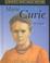Cover of: Marie Curie (Scientists Who Made History)