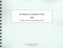 Cover of: Florida In Perspective 2005: A Statistical View of the "Sunshine State" (Florida in Perspective)