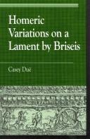 Cover of: Homeric Variations on Lament by Briseis