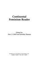 Cover of: Continental Feminism Reader