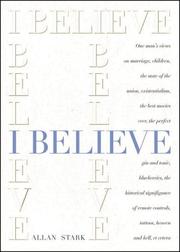 Cover of: I Believe