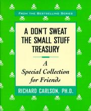 Cover of: A Special Collection for Friends (Don't Sweat the Small Stuff Treasury Ser.) by Richard Carlson