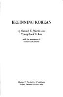 Beginning Korean by Samuel Elmo Martin