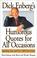 Cover of: Dick Enberg's humorous quotes for all occasions