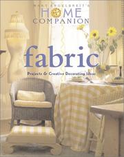 Cover of: Fabric Projects And Creative Decorating Ideas